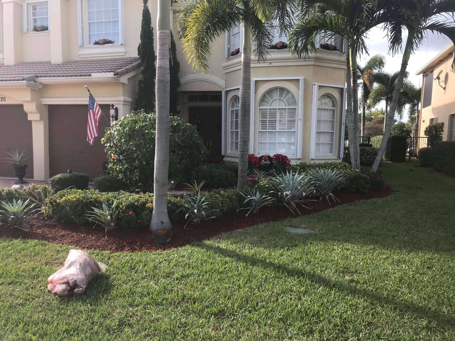 Landscaping in Westlake, Florida